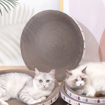Sturdy 2-in-1 Cat Scratcher Bed
