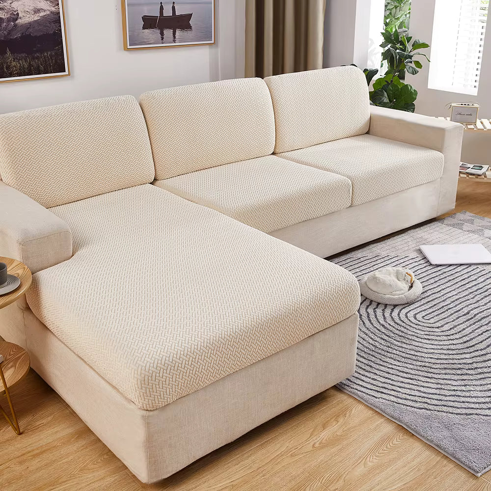 Thick Jacquard Sofa Seat Cover